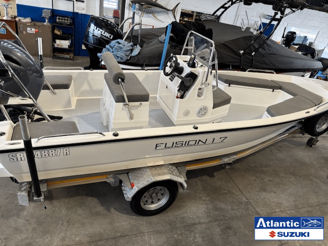 2024 Fusion 17 Yamaha 130hp 4-stroke outboard